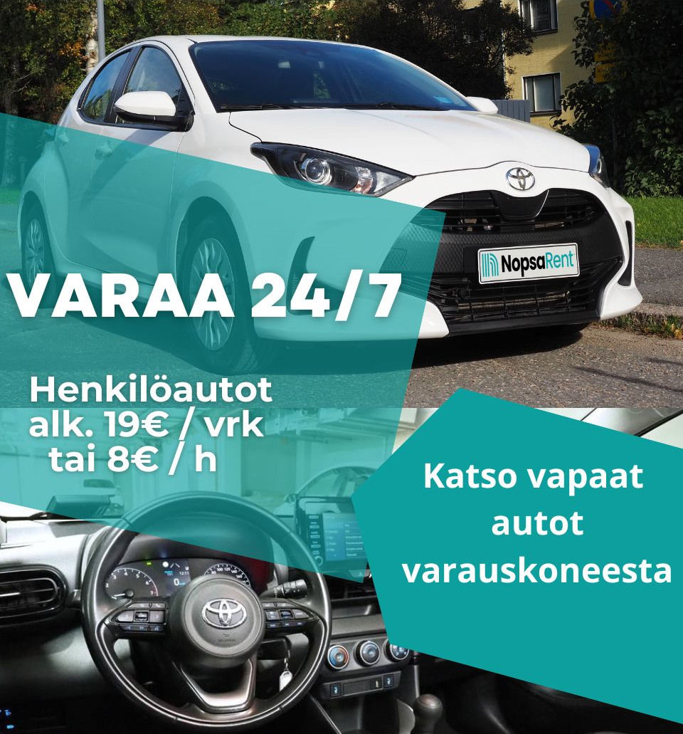 Vuokra-autot 24h Oulussa